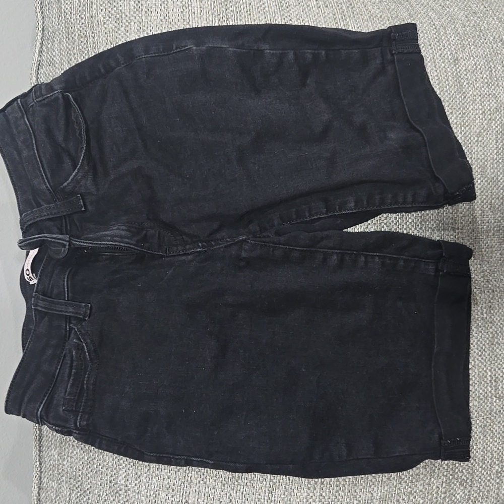 SO Black Bermuda Denim Shorts